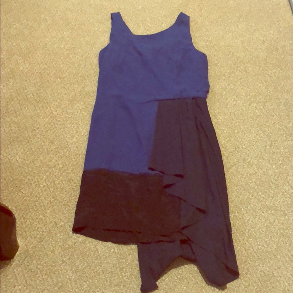BCBGMAXAZRIA Runway Dark Cobalt Dress